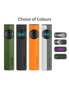 Olight ArkPro EDC Flashlight 1500 Lumens White Beam, UV Beam, Green Laser, Flat Unibody LED Torch - Colour options