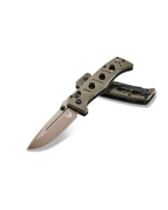 Benchmade 273FE-2 MINI ADAMAS, CPM-CruWear Blade, Olive Drab G10 Handle