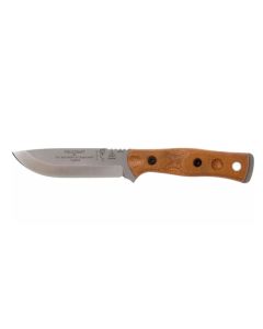 TOPS Knives B.O.B. Fieldcraft, Tan Canvas Micarta, 154CM S/steel Blade, w/ ferro rod