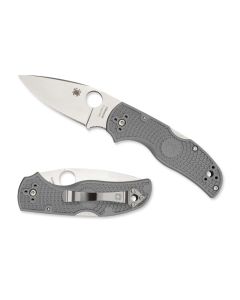 Spyderco Native 5 Gray FRN Maxamet ~ C41PGY5