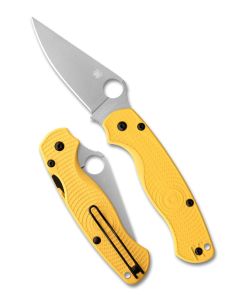 Spyderco Para Military 2 Lightweight Salt, Yellow FRN Scales, CPM Magnacut Blade Steel ~ C81PYL2
