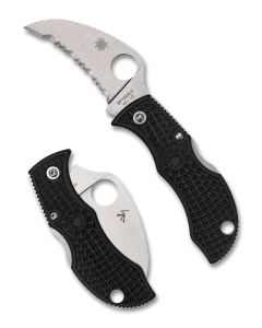 Spyderco Manbug Lightweight Hawkbill Serrated Edge ~ MBKHBS