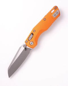 Microtech MSI Mini Ram-Lok, Apocalyptic M390MK blade, Orange Fluted Aluminium Handle