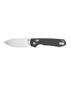 Vosteed Raccoon Crossbar Lock, 14C28N Blade Steel, Black Micarta Handle - A0504