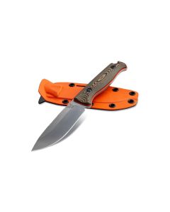 Benchmade 15002-1 Saddle Mountain Skinner S90V Blade Steel, Richlite scales