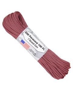 Atwood 550 Cord Paracord 100ft - Black Pink Diamond