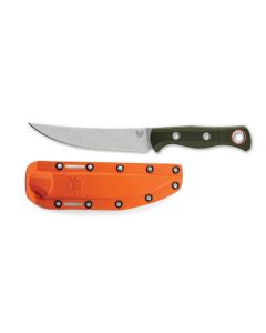 Benchmade Meatcrafter 15500-3, S45VN Blade Steel, OD Green G10 Handles Handles