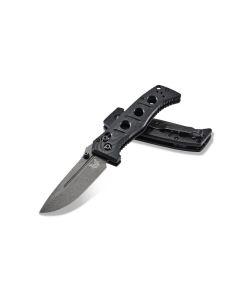 Benchmade 273GY-1 MINI ADAMAS, CPM-CruWear Blade, Black G10 Handle