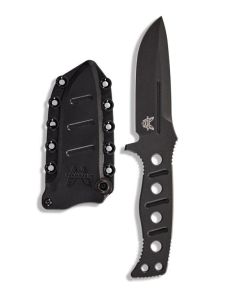 Benchmade 375BK-1 ADAMAS, Fixed Blade, Black CruWear Blade