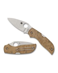 Spyderco Chaparral Birdseye Maple ~ C152WDP