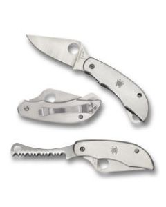 Spyderco ClipiTool Plain & Serrated Blade ~ C176  