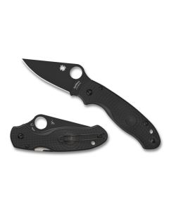 Spyderco Para 3 Lightweight FRN with Black Blade ~ C223PBBK
