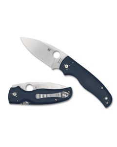  Spyderco Shaman Compression Lock, Cobalt Blue G10, CPM SPY27 Blade Steel ~ C229GPCBL