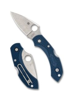 Spyderco Dragonfly 2 Cobalt Blue Lightweight FRN, CPM SPY27 Blade Steel ~ C28PCBL2