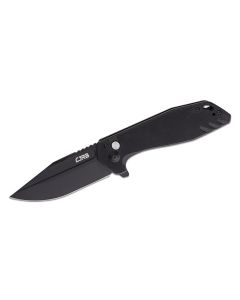 CJRB Riff, Black AR-RPM9 Blade steel, Black G10 Handles, Button Lock ~ J1928-BBK