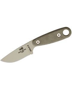 ESEE Knives IZULA-II-DT, Desert Tan, Micarta Handles, Black Sheath