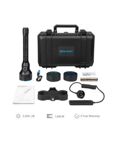 Olight Javelot Pro 2 Kit, Rechargeable, 1050m, 2500 lumens, Hunting kit