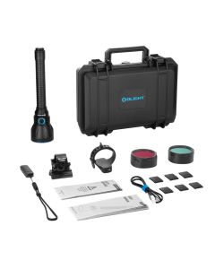 Olight Javelot Turbo 2 Kit, Black, 1800 lumens and 1500m throw, Hunting Kit