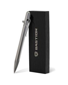 Bastion Slim Bolt Action Pen Stainless Steel