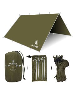 Pathfinder Nylon Tarp Olive Green