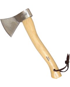 Prandi 600gr German Style Hatchet, 14" Curved Handle, Classic finish, IATF spec