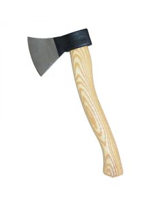 Prandi 600gr German Style Hatchet, 14" Curved Handle, Basic finish, IATF spec