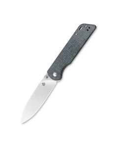 QSP Parrot, Denim Micarta Scales, D2 Satin Blade, Version 2 ~ QS102-F