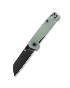 QSP Penguin, Jade G10 Scales, D2 Sheepsfoot Black Blade ~ QS130-W
