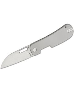 QSP Variant PE, Front Flipper, Sanvik 14C28N Blade, Titanium Handle- QS154E