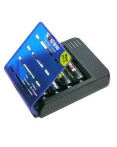 Soshine Charger S1 MAX Li-ion 4 bay, fast charge 1amp per bay