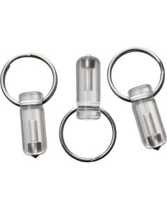 Glow Rhino The Spark Blue Tritium Glow Fob - 3 Pack