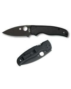 Spyderco Shaman Compression Lock, G-10 Scales, Black S30V Blade ~ C229GPBK