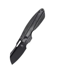 Kizer October Micarta Black ~ V3569A1