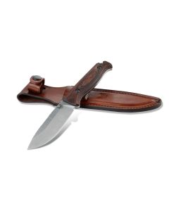 Benchmade 15002 Saddle Mountain Skinner S30V Blade Steel, Timber Scales