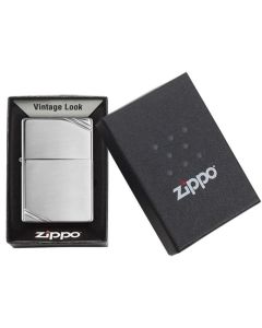 Zippo Vintage High Polish Chrome with Slashes