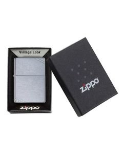 Zippo Vintage Street Chrome with Slashes