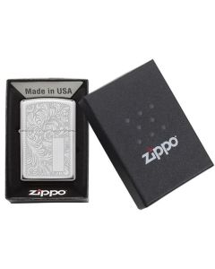Zippo Venetian High Polish Chrome