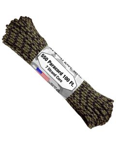 Atwood 550 Cord Paracord 100ft - Veteran