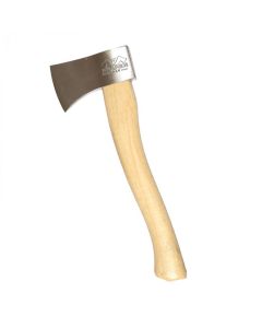 Prandi 600gr Yankee Style Hatchet, 14" Curved Handle, Classic finish, IATF spec