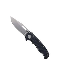 Demko Knives AD20.5 Shark Lock, Black G10 Handles, 20CV Clip Point Blade