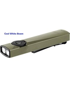 Olight Arkfeld Ultra Torch 1400 lumens Cool White beam with Green Laser and a UV Light