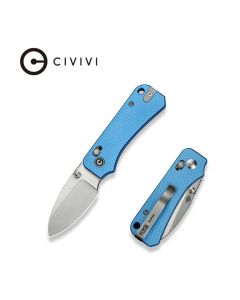 Civivi Baby Banter 2, Crossbar Lock, Blue Aluminium Handle, Nitro-V Blade C23074-1