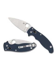 Spyderco Manix 2 Cobalt Blue G10, CPM SPY27 Blade Steel ~ C101GCBL2