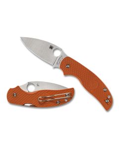 Spyderco Sage 5 Lightweight, Orange FRN, CPM REX 121  ~ C123BORP