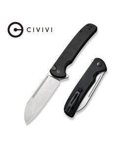 CIVIVI Chevalier Button Lock and Flipper Opening, G10 Handle ~ C20022-1