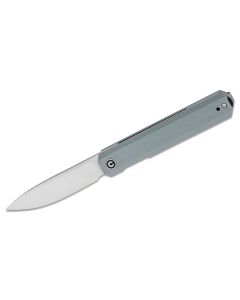 CIVIVI Knives C2003A Exarch Front Flipper, D2 sain blade, Gray G10 Handles