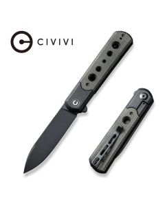 CIVIVI Knives CIVIVI Banneret Flipper, Stainless Steel & Micarta Handle, Nitro-V Blade 