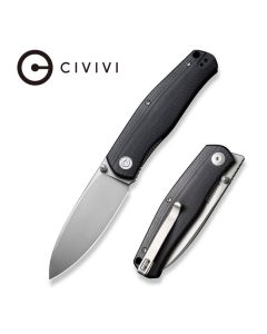 CIVIVI Sokoke Front Flipper & Thumb Stud Knife G10 Handle, 14C28N Blade Steel ~ C22007-1