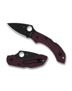 Spyderco Dragonfly 2 Lightweight Micro-Melt PD#1 Black Blade ~ C28BGBK2 