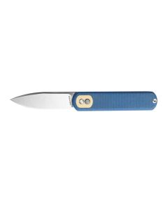 Vosteed Corgi Trek Lock, 14C28N Blade, Blue Micarta Handle - CG29VTML
